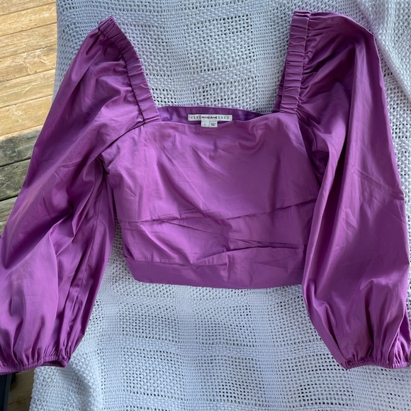 Veronica Beard Kayla puff sleeve - Picture 8 of 9